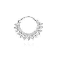 <tc>Plat Achter Moissaniet Oorbellen van 925 Sterling Zilver</tc>