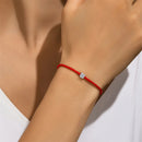 <tc>Rode Koord Armband – Moissaniet Glans</tc>
