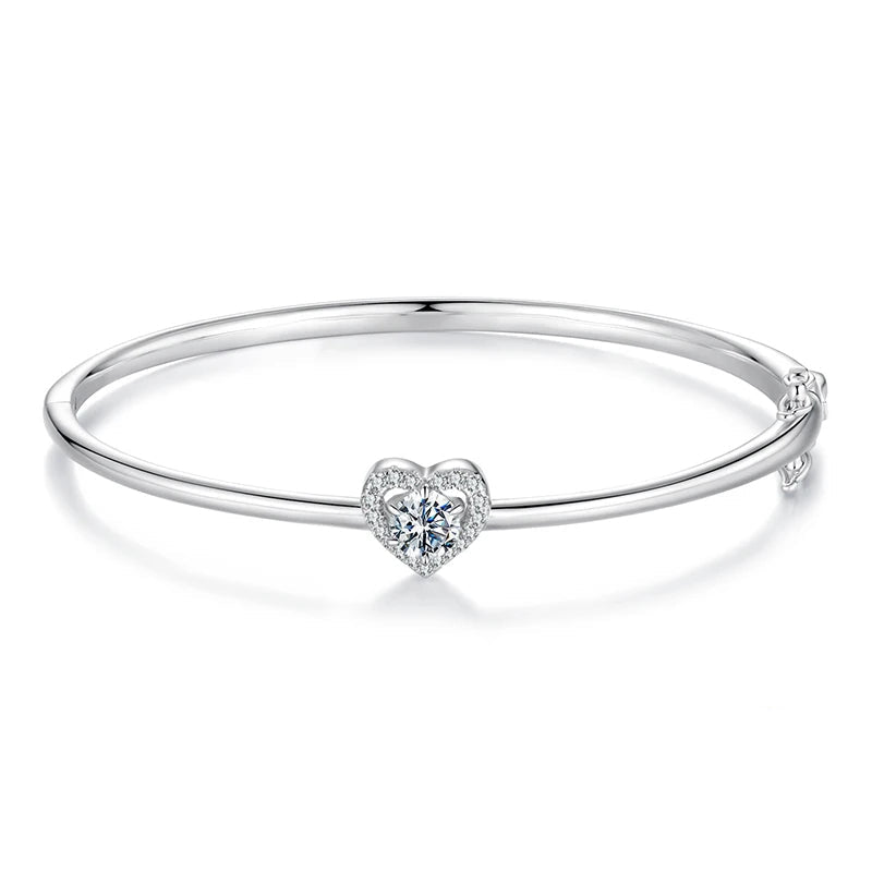 <tc>Armband Hol Hart – Moissaniet Glans in 925 Zilver</tc>
