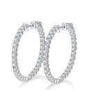 <tc>Moissaniet Creolen van S925 Sterling Zilver</tc>