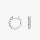 <tc>Kleine Moissaniet Oorbellen van 925 Sterling Zilver</tc>