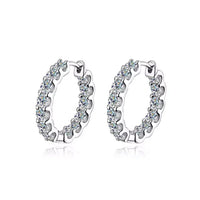 <tc>Moissaniet Creolen van S925 Sterling Zilver</tc>