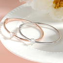 <tc>Pear Moissanite damesarmband, 925 sterling zilver</tc>