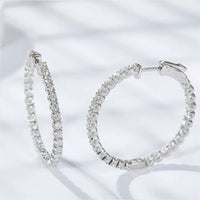 <tc>Moissaniet Creolen van S925 Sterling Zilver</tc>