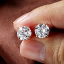 <tc>Moissanite-oorbellen in 925 puur zilver</tc>