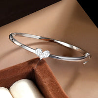 <tc>Elegante Moissanite damesarmband, 925 zilver </tc>
