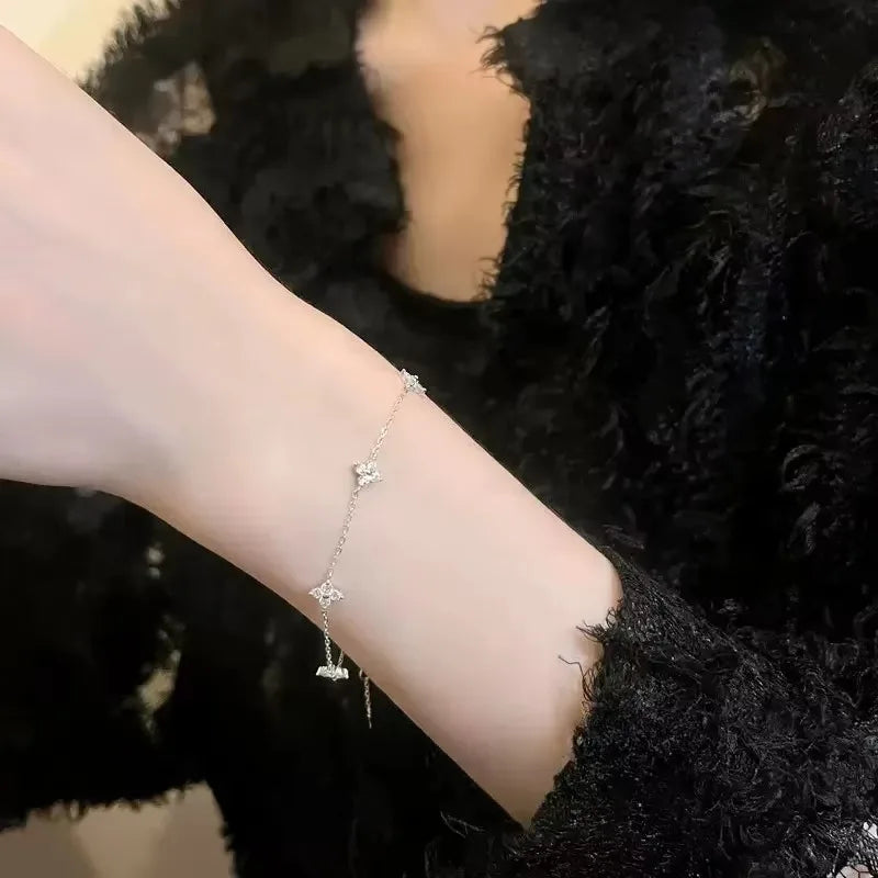 <tc>Armband Klavertje Vier in Zirkonia</tc>