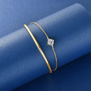 <tc>Moissaniet Manchette Armband in 925 Zilver</tc>
