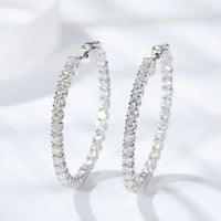 <tc>Moissaniet Creolen van S925 Sterling Zilver</tc>