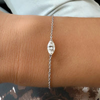 <tc>Solitaire Moissanite armband </tc>
