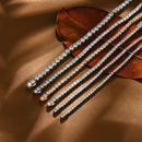 <tc>Moissanite Tennisarmband in 925 zilver </tc>