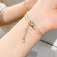 <tc>Solitaire Moissanite armband </tc>
