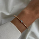 <tc>Elegante Moissanite damesarmband, 925 zilver </tc>