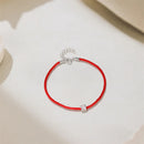 <tc>Rode Koord Armband – Moissaniet Glans</tc>