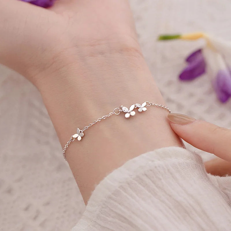 <tc>Vlinder Sublime Armband – Verstelbaar in 925 Zilver</tc>