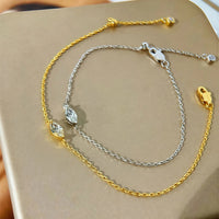 <tc>Solitaire Moissanite armband </tc>