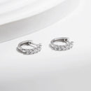 <tc>Kleine Moissaniet Oorbellen van 925 Sterling Zilver</tc>