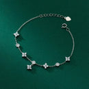 <tc>Klaver Moissaniet Armband in S925 Zilver</tc>