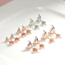 <tc>Peer Moissanite oorbellen  in 925 zilver </tc>