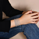 <tc>Moissanite Tennisarmband in 925 zilver </tc>