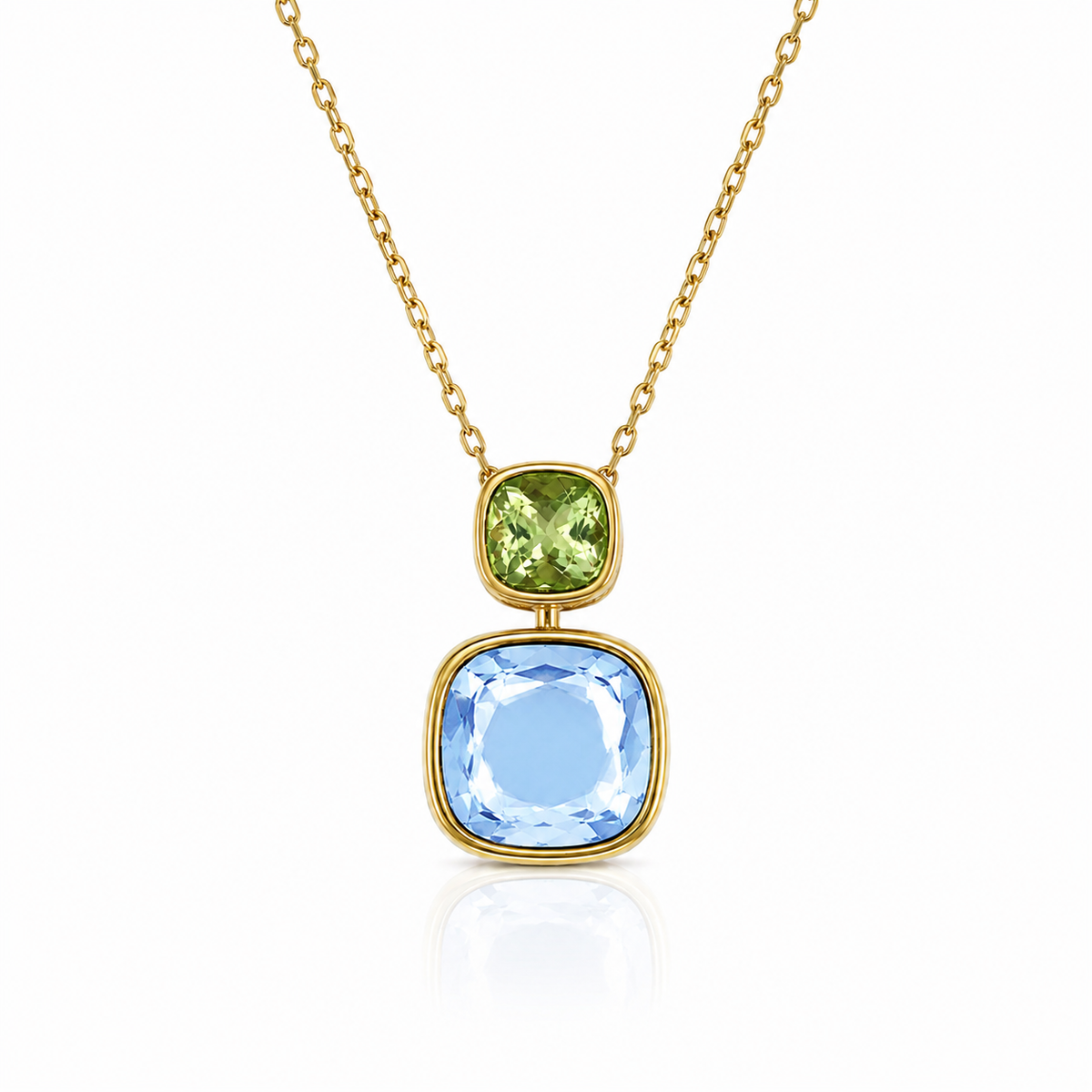 Duality Necklace — Two Sparkles, One Essence