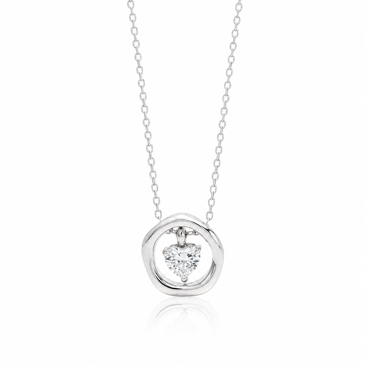 Refuge Necklace — A Light, Preciously Embraced