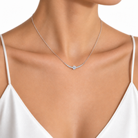 Rotating Shooting Star Necklace – A Sparkle in Motion