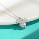 <tc>Mickey Volle Moissaniet Halsketting in 925 Zilver</tc>