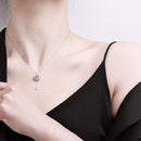 <tc>Halsketting met Hanger Minou & Waterparel in 925 Zilver met Moissaniet</tc>