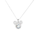 <tc>Mickey Volle Moissaniet Halsketting in 925 Zilver</tc>