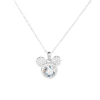 <tc>Mickey Volle Moissaniet Halsketting in 925 Zilver</tc>