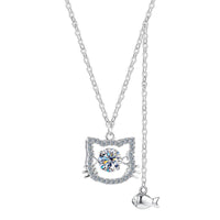 <tc>Halsketting met Hanger Minou & Waterparel in 925 Zilver met Moissaniet</tc>