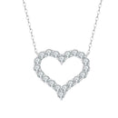 <tc>Hart Moissaniet Halsketting in 925 Zilver</tc>