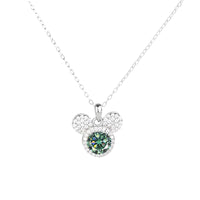 <tc>Mickey Volle Moissaniet Halsketting in 925 Zilver</tc>