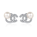 <tc>Parels & Moissaniet Oorbellen in 925 Zilver</tc>