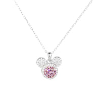 <tc>Mickey Volle Moissaniet Halsketting in 925 Zilver</tc>