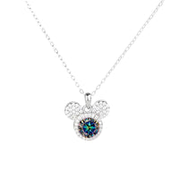 <tc>Mickey Volle Moissaniet Halsketting in 925 Zilver</tc>