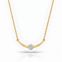 Rotating Shooting Star Necklace – A Sparkle in Motion