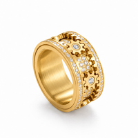 <tc>Roterende Ring Hemelse Tandwiel – S925</tc>