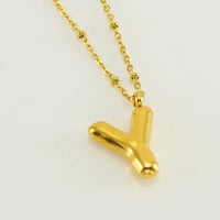 Floating Initial Necklace