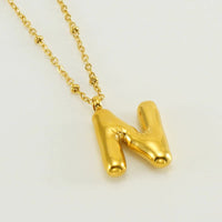 Floating Initial Necklace
