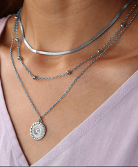 Celestial Circle Pendant Necklace