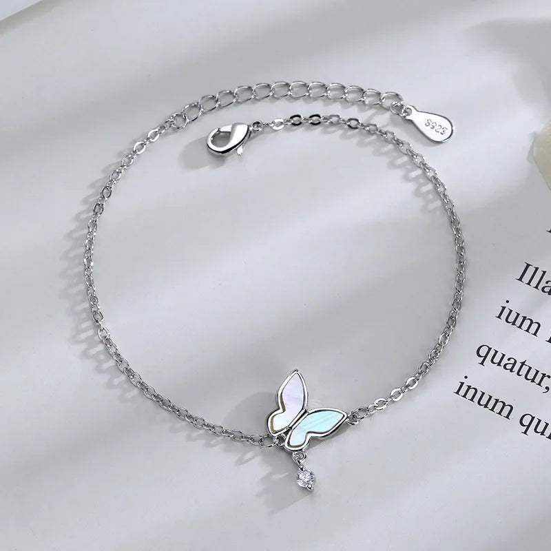 <tc>Vlinder Sublime Armband – Verstelbaar in 925 Zilver</tc>