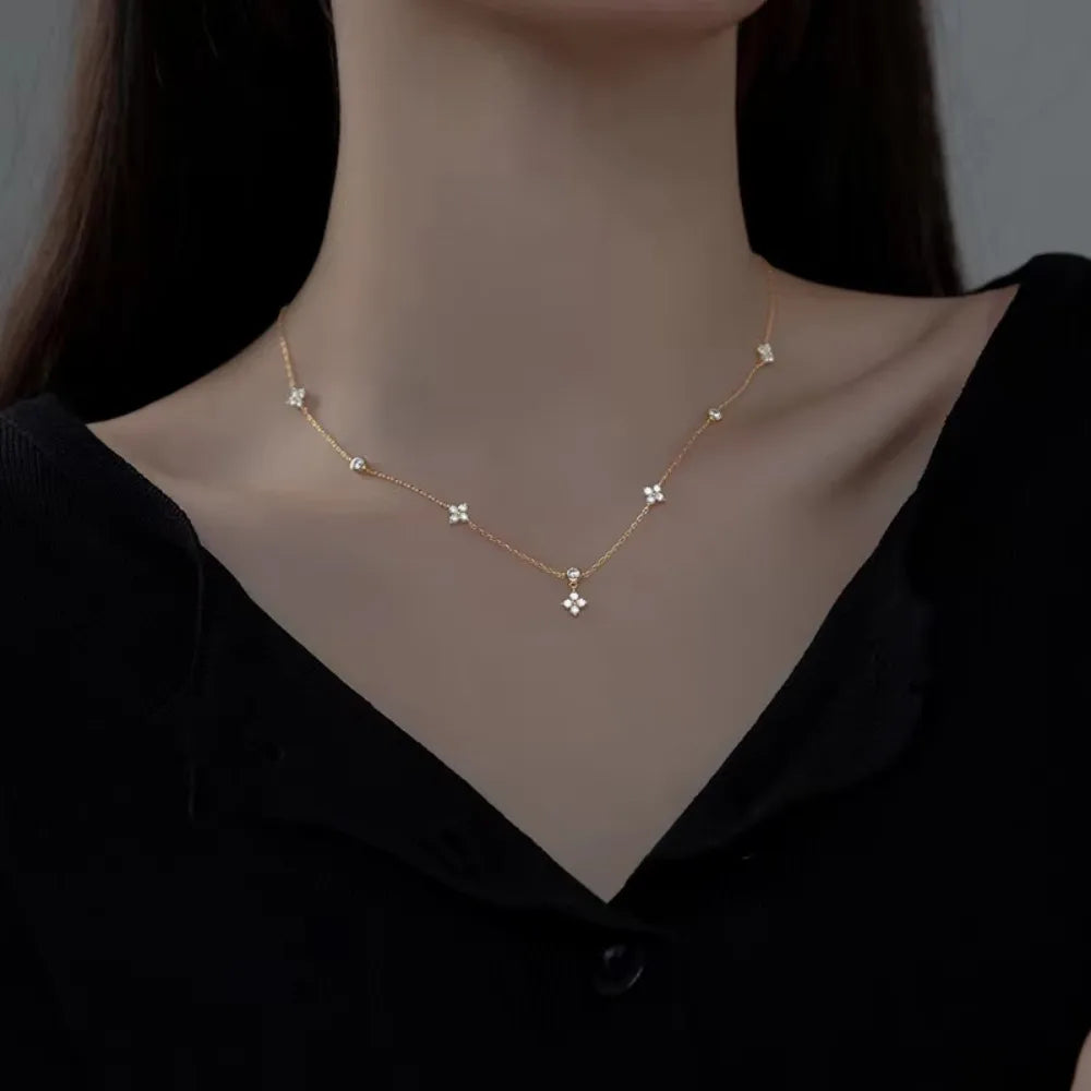 <tc>Armband Klavertje Vier in Zirkonia</tc>
