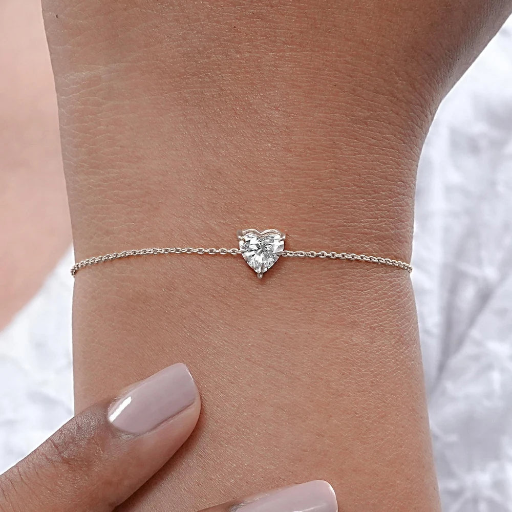 <tc>Solitaire Moissanite armband </tc>