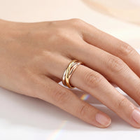 <tc>Ring Trilogie — Drie schitteringen in beweging</tc>