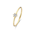 Monsio Gold Minimalist Ring