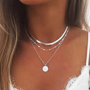 Celestial Circle Pendant Necklace