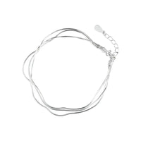 Elegant Triple Layer Bracelet