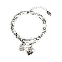 Eternal Love Heart Bracelet